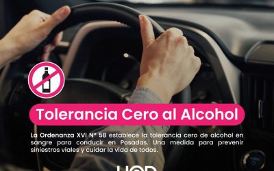 Tolerancia cero de alcohol para conducir